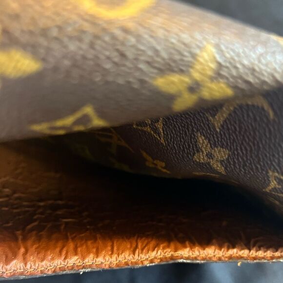 Louis Vuitton St Cloud Brown Monogram Crossbody Bag Vintage Good Authentic - Picture 7 of 16